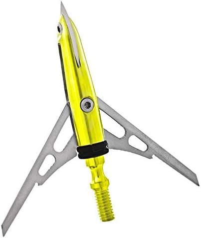 Rage Xtreme 2 Blade Broadhead, 100 Grain with Shock Collar Technology (3 Pack)