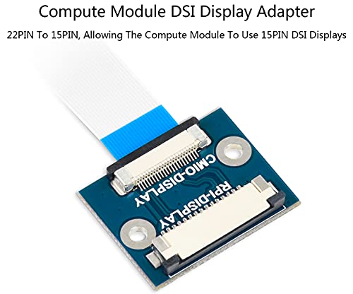 Compute Module Dsi Display Adapter, 22Pin To 15Pin Adapter, For Official Compute Module 4 Io Board And Waveshare Compute Module Io Board,Compute Module Io Board Plus #TOP5