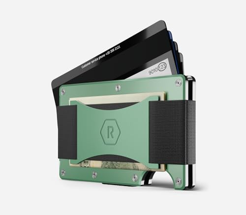 Image of Ridge Wallet For Women - Minimalist Small Wallet for Women, RFID Protection, Slim, Perfect Size, Pocket Fit, Holds up to 12 Cards
