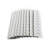 ERYUE 100PCS 3V SMD Lamp Beads mit optischem Linsenfliter für 32-65 LED TV Reparatur LED Lichtstreifen Teile Zubehör