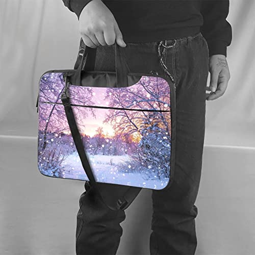 Bolso Winter impreso para portátil 15.6 pulgadas unisex miniatura 2