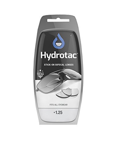 Optx 20/20 Hydrotac Stick-On Bifocal Lenses (+1.25) by Hydrotac Stick-On Bifocal Lenses