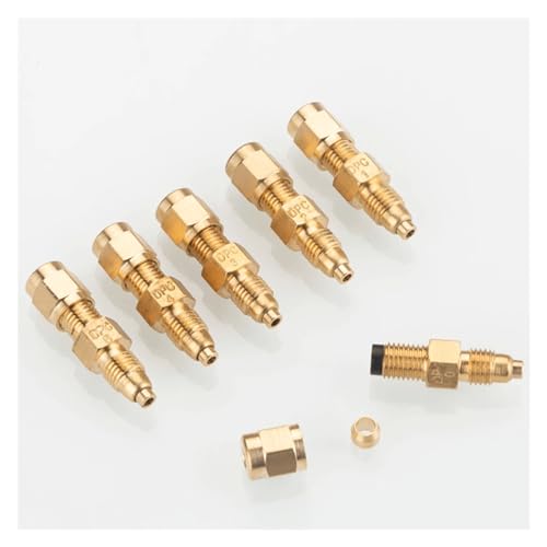 Válvula AJB/DPC de latón M8x1mm y 4mm: dosificador de lubricante proporcional 6