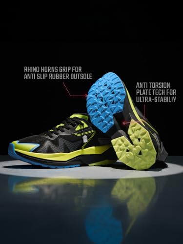 Image of The Souled Store Raptors Men and Boys Lace Up Mesh and TPU Upper Low Top Streetwear Casual Sneakers