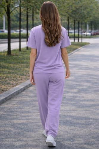 Image of Women's California Graphic T-Shirt and Jogger Set, 2-Piece Coord Set, Drawstring Waistband, Casual Loungewear, Relaxed Fit