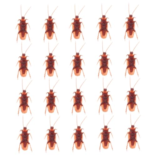 OKUMEYR Realista para Halloween: 20 Piezas de Juguetes de Plástico Falsos para Bromistas OKUMEYR Realista para Halloween: 20 Piezas de Juguetes de Plástico Falsos para Bromistas