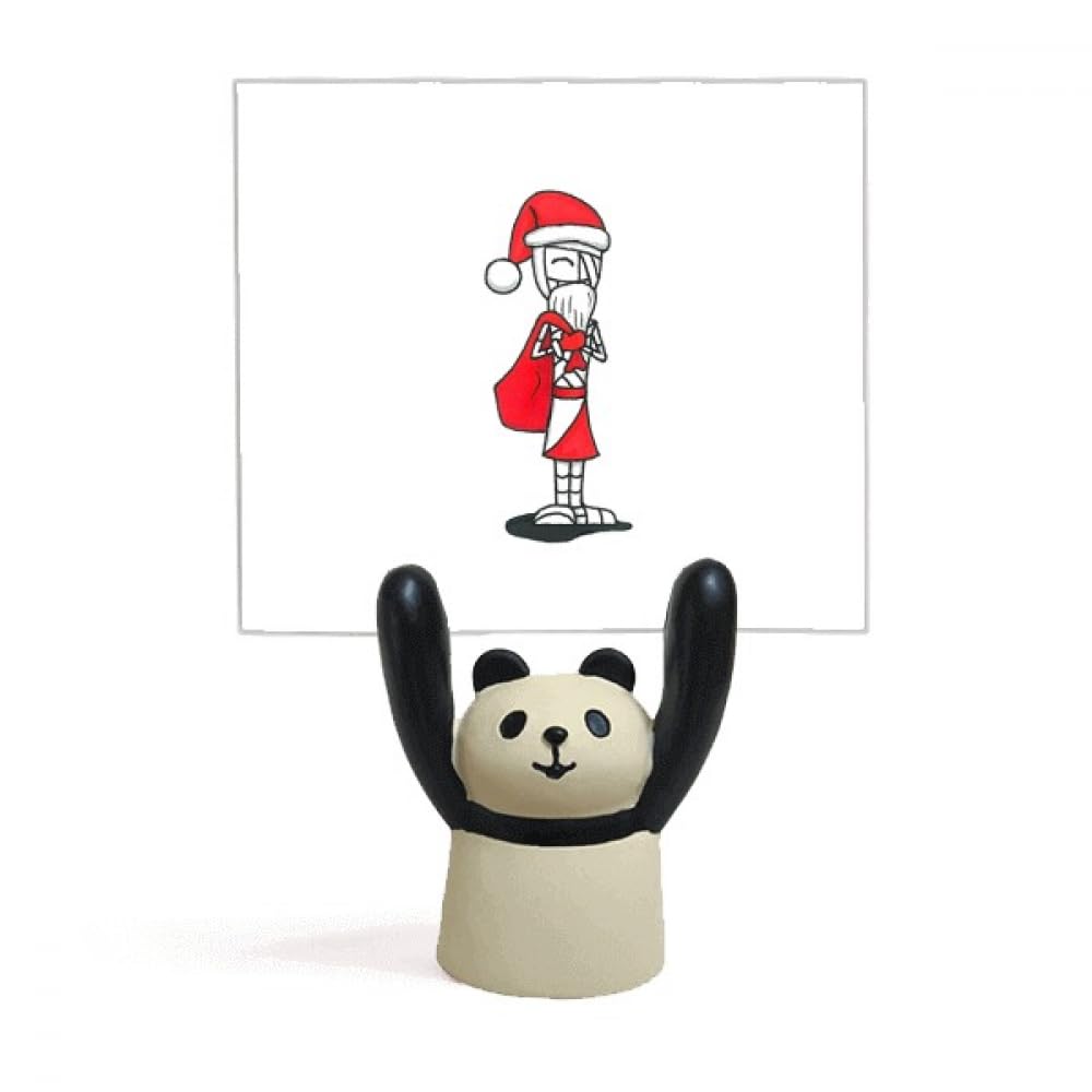 Support de décoration pour chapeau de Père Noël et panda à offrir - 4