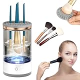 Electric Makeup Brush Cleaner - Automatic Spinning Makeup Brush Cleaner,Multi-Use Cosmetic Brush Cleanerfor All Size Makeup Brushes