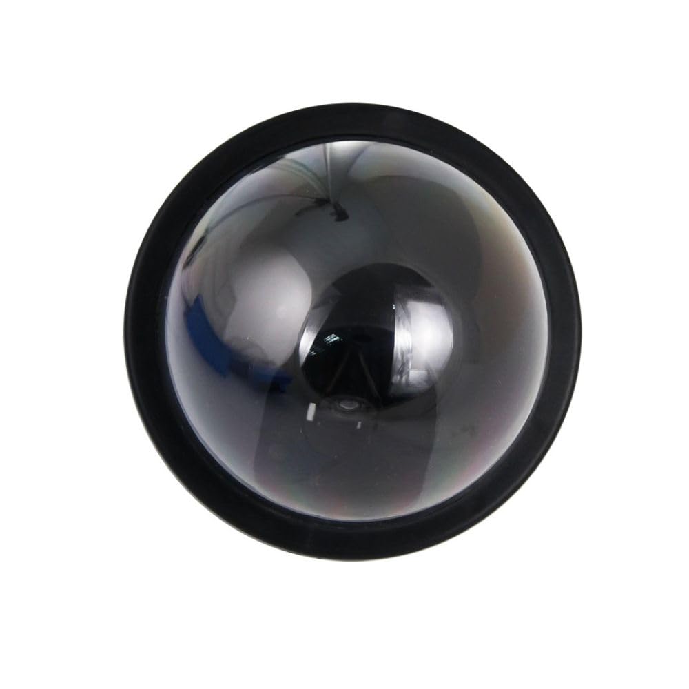Telecamera Finta di Sicurezza Dome con LED Rosso Lampeggiante – Dummy Camera Realistica da Interno ed Esterno, Dissuasore Antifurto per Casa, Negozio e Ufficio (1)