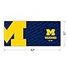 YouTheFan NCAA Michigan Wolverines Logo Series Desk Pad #1