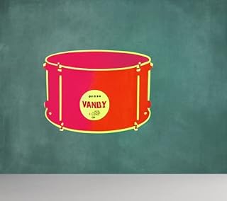 Original Art By AVARDAN Musical Instruments Popular Art Pop Art Poster Prints Unframed 2 (Snare Drum (2), 297 x 420 mm / 11.7 x 16.5 inches)