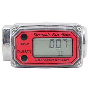 Digitale Brandstofstroommeter Flowmeter voor Diesel Kerosine Chemicaliën Benzine Turbine Pomp DC 2.3-3.3V voor…