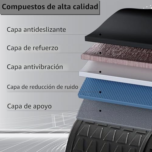 Rodillo abdominal con soporte de codos para entrenar en casa cómodamente 5