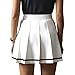 Varley Clarendon High Rise 16 Inch Womens Tennis Skirt White M