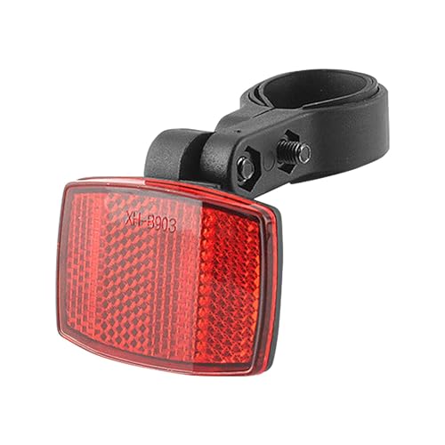 Bicicleta de Seguridad - Reflector Trasero, Reflector de Advertencia de Seguridad | Reflector de Advertencia Trasera de Bicicleta Impermeable de Seguridad | Piezas Altamente Reflectantes