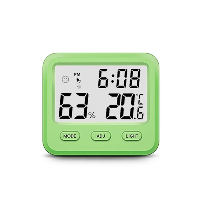 Digital Thermometer Home Use Indoor Wall Mounted Temperatur Humidity Meter