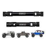 MEUS RACING SCX24 Driveshaft Center Drive Shaft for Axial 1/24 SCX24 C10 Bronco JLU (45-58mm + 56-81mm)