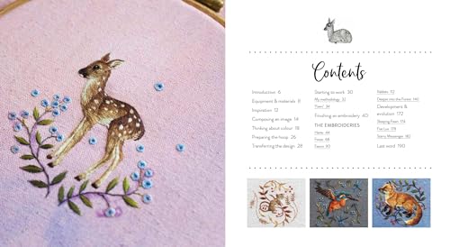 Chloe Giordano Needlepainted Woodland Animals: Exquisite Embroidered Art