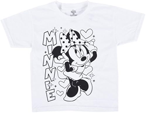 Kids Boys Girls Disney Minnie Mouse Coloring TShirt