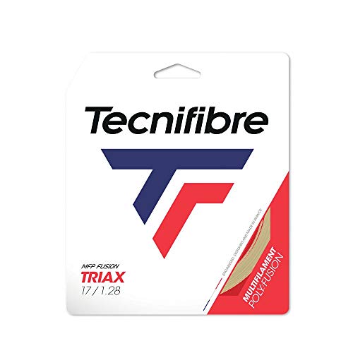 テクニファイバー Tecnifibre テニスガット・��ストリング TRIAX 1.28mm トライアックス 12m 単張り TFG310 TFSG301