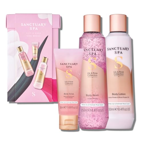 Sanctuary Spa Little Moments Geschenkset 550 ml, veganes Schönheitsgeschenk, Geschenke für Frauen,...