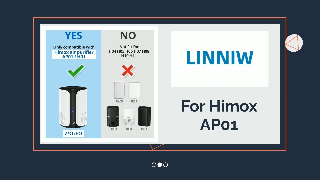Image of AP01 Filter Replacement ONLY Compatible with Himox AP01(H01) Air Purifier
