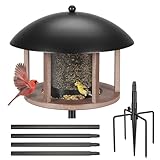 Kingsyard Large Platform Bird Feeder for...