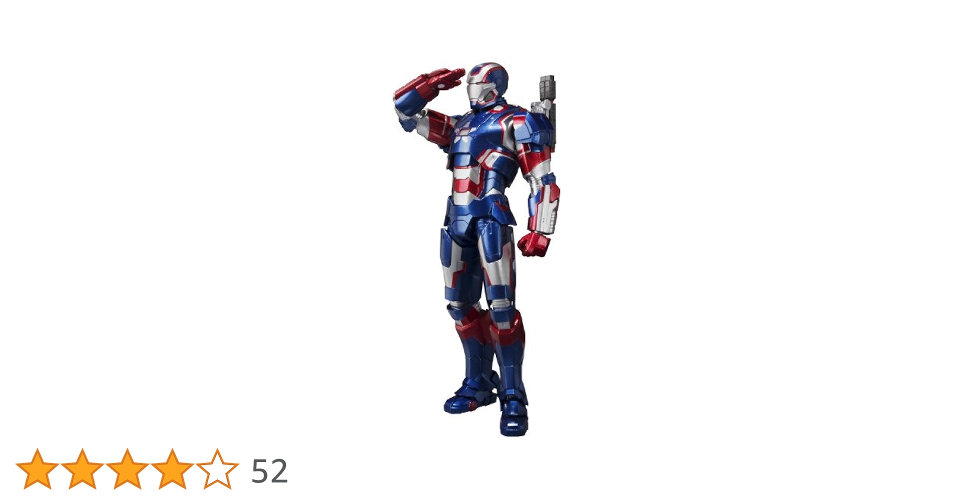 S.H.フィギュアーツ アイアンパトリオット Amazon.com: TAMASHII NATIONS Bandai S.H. Figuarts Iron