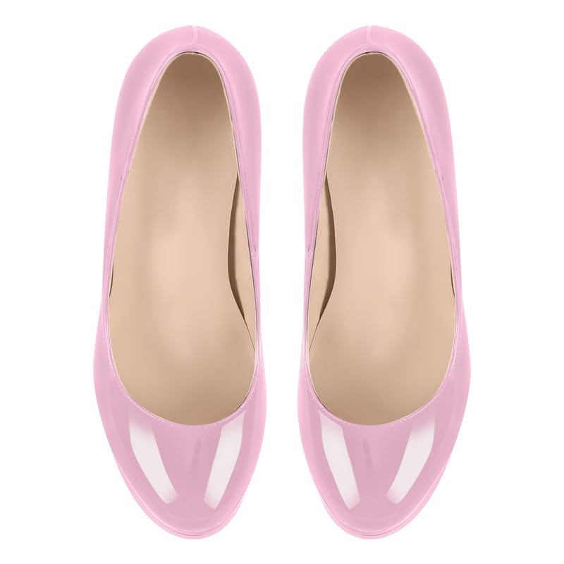 Richealnana Women's Double Platform Stiletto High Heel Pumps4