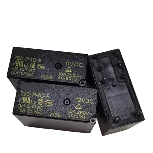 Relais 793-P-1C-6VCD lot de 5 pièces pour circuits électriques 16A