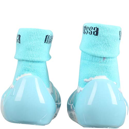 Mini Melissa Alpha Play Sunny Day Baby :Agua/Agua;Tamanho do calçado:17-18