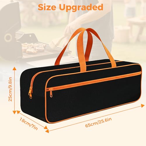 Bolsa Porta Utensilios para Parrilla 25.6 x 7 x 9.8 pulg miniatura 2