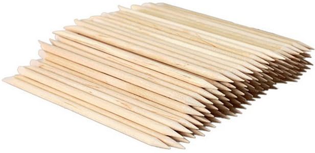 Patyczki Drewniane Różane Długie 11,5 cm 100 Sztuk