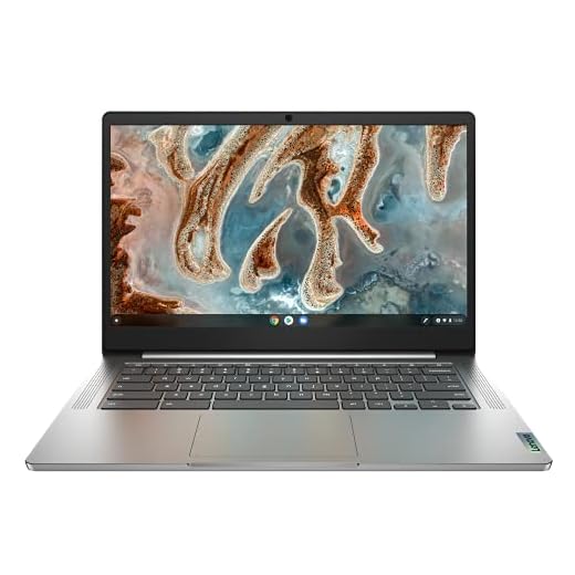 Lenovo IdeaPad 3 Chromebook Gen 6 - Portátil 14" FullHD (MediaTek MT8183, 4GB RAM, 64GB eMMC, Arm Mali-G72 MP3 GPU, Chrome OS) Color Gris - Teclado QWERTY Español