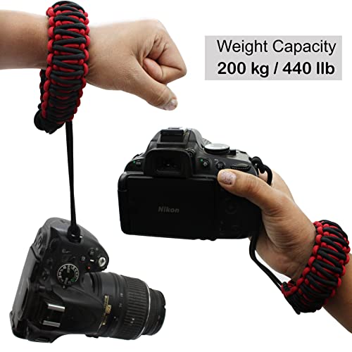 Image of Paracord Wrist | Camera Strap for Robust Hand Grip To Hold All DSLR Camera | Heavy gear | Binocular DCobra