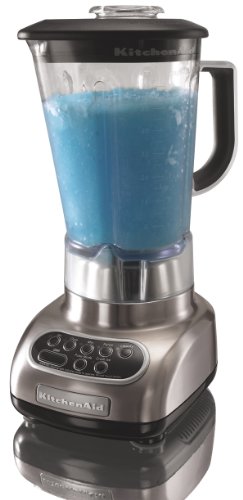 KitchenAid KSB580NK Custom Metallic 5-Speed Blender, Brushed Nickel