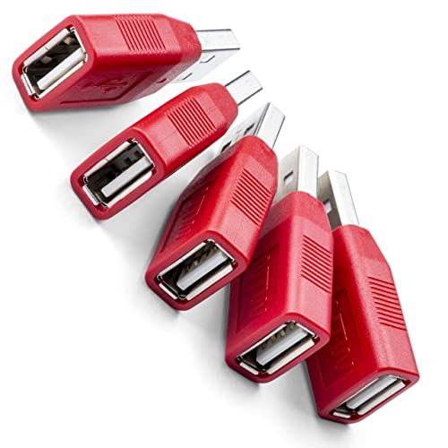 NTW 2nd Gen USB Charging Adapter (5 Pack) Data Blocker