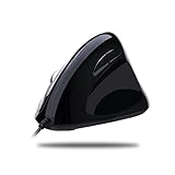 Adesso Imouse E3 - Vertical Ergonomic Programmable Gaming Mouse Adjustable Weight