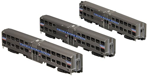 Preisvergleich Produktbild Spur N - Kato Set Virginia Railway 3 Wagen