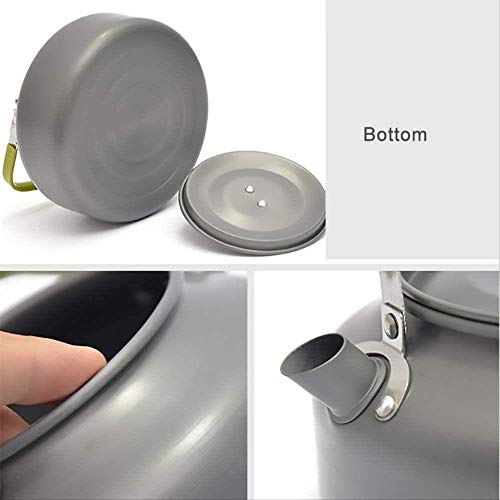 Simple And Creative 0.8L Outdoor Camping Coffee Pot Teapot Meal Barbecue Simple And Creative Kettle Open Flame Cooking Simple And Creative Kettle, Lsxysp #TOP3