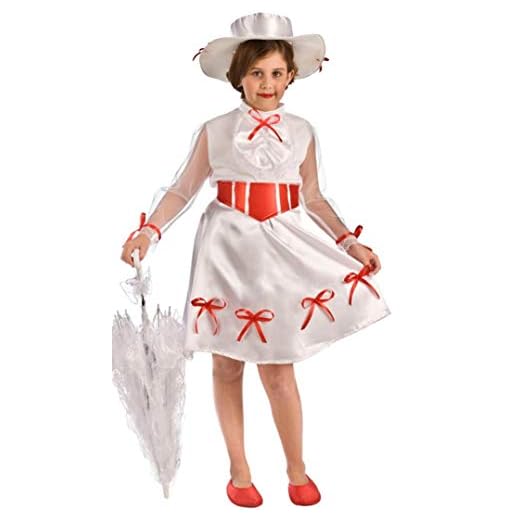 El Rey del Carnaval Disfraz de Niñera Mágica para niña