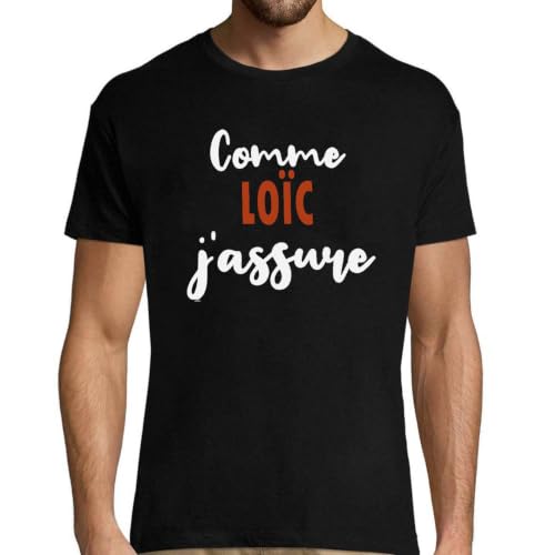 T-shirt homme Loic imprimé en France en coton bio