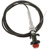 Dorman 55204 Control Cables With 2 In. Black Knob, 10 Ft. Length Universal Fit