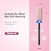 MelodySusie All in One Nail Brush Set with Ceramic Nail Drill Bits