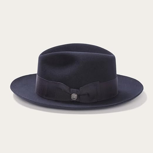 Temple Fur Felt Fedora Hat 