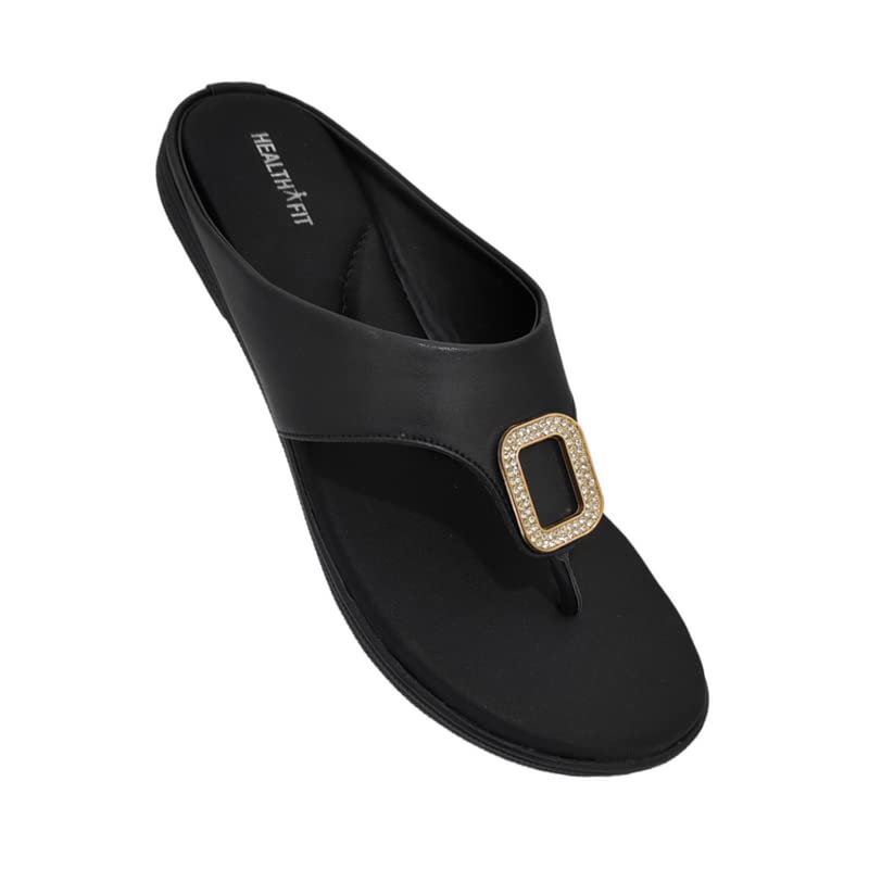 Image of HEALTH FIT Extra Soft Ortho Care Diabetic & Orthopedic Slippers /Doctor Chappal & stylish for Girl's /Women Footwear