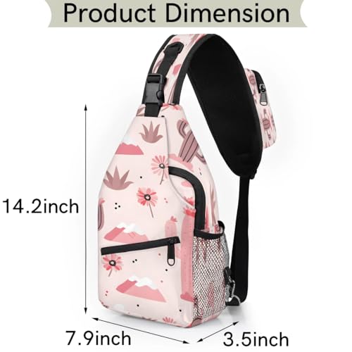 Mochila tipo Sling para mujer y hombre unisex miniatura 2