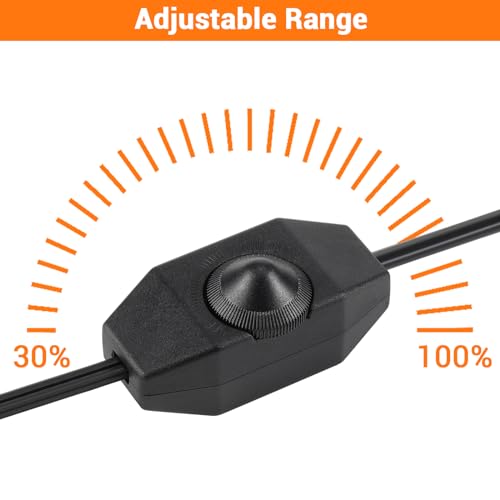 Reptitrip DM01 2Pcs Reptile Dimming Thermostat Heat Lamp Temperature Controller thumb #7