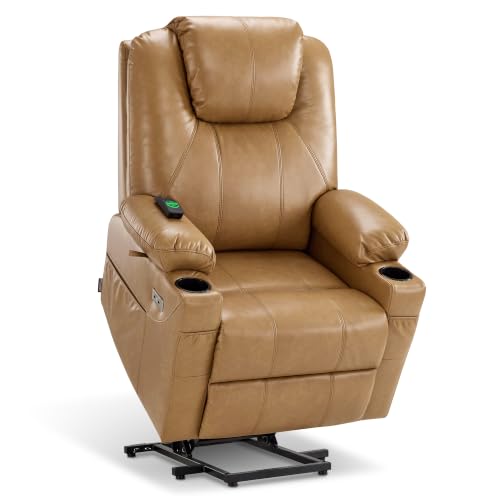 Image of MCombo Large Power Lift Recliner Chair for Elderly, Heat and Massage 7516