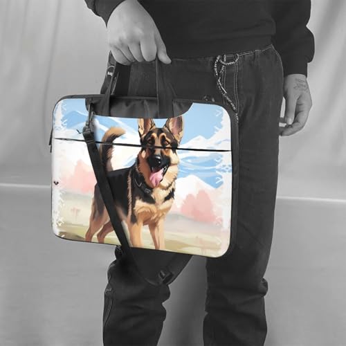 Bolso Maletín Para Laptop Para Amantes Del Pastor Alemán miniatura 2